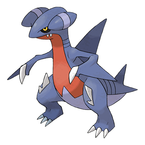 Gabite Official artwork