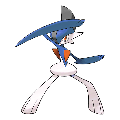 Gallade Shiny palette