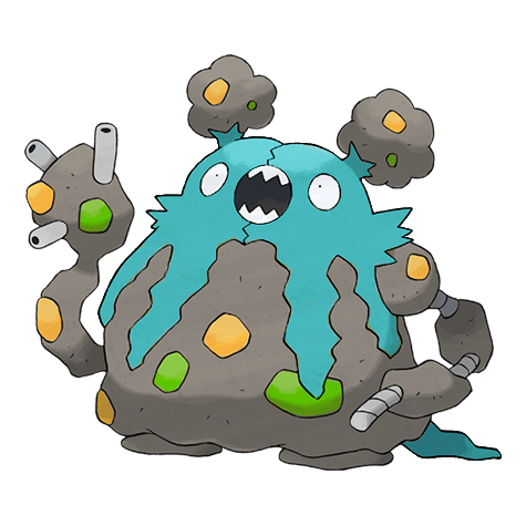 Garbodor Shiny palette