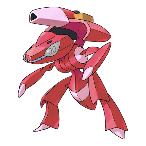 Genesect Shiny palette