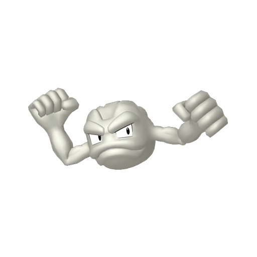 Geodude HOME render