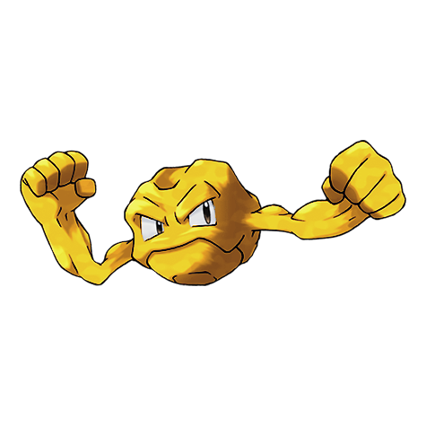 Geodude Shiny palette