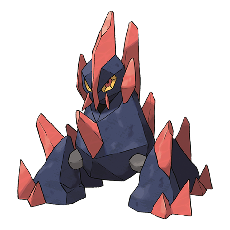 Official Gigalith artwork - cute Gigalith Pokémon card collector guide