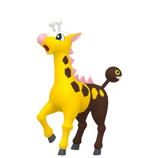 Girafarig HOME render