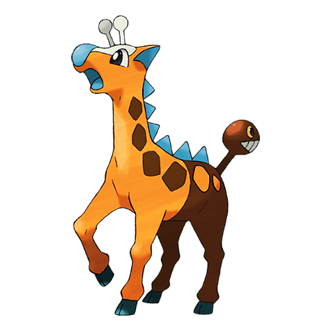 Girafarig Shiny palette