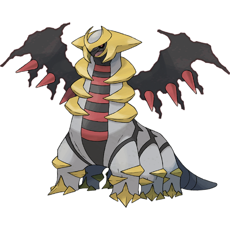 Official Giratina artwork