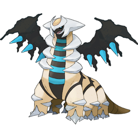 Giratina Shiny palette