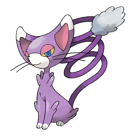 Glameow Shiny palette