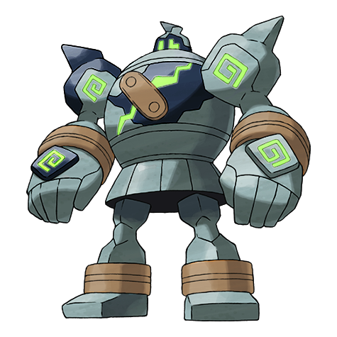 Golurk Shiny palette