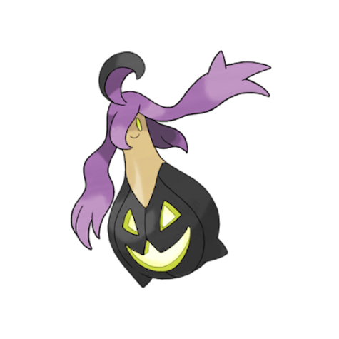 Gourgeist Shiny palette