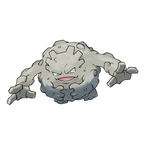 Official Graveler artwork - cute Graveler Pokémon card collector guide