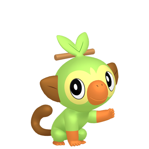 Grookey HOME render