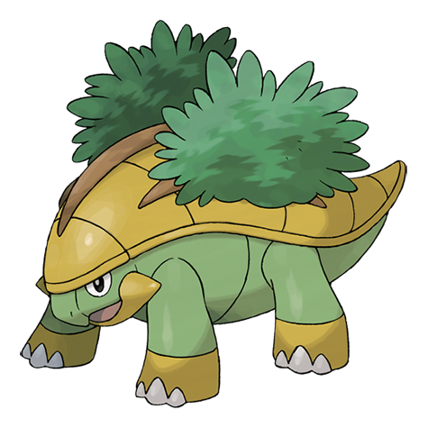 Official Grotle artwork - cute Grotle Pokémon card collector guide