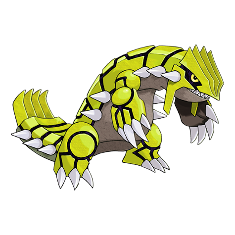 Groudon Shiny palette