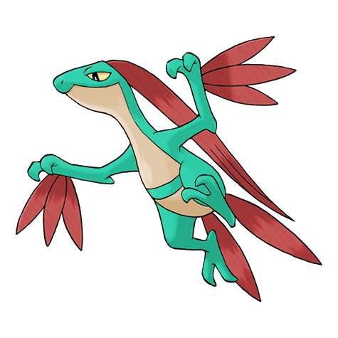 Grovyle Shiny palette