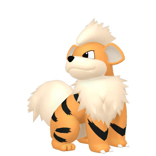 Growlithe HOME render