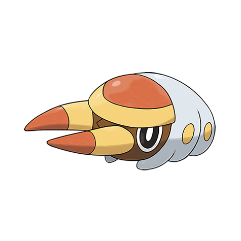 Official Grubbin artwork - cute Grubbin Pokémon card collector guide