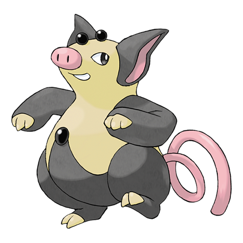 Grumpig Shiny palette
