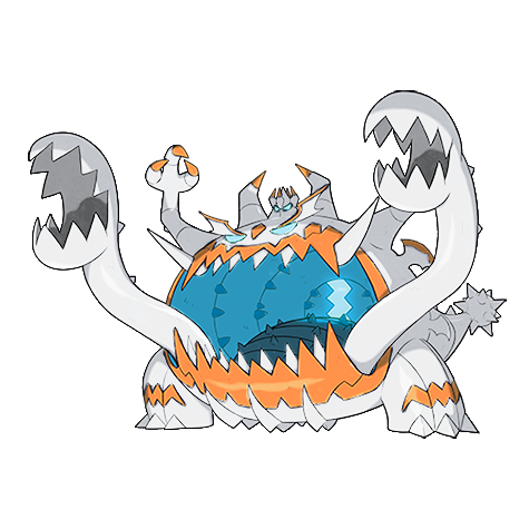 Guzzlord Shiny palette