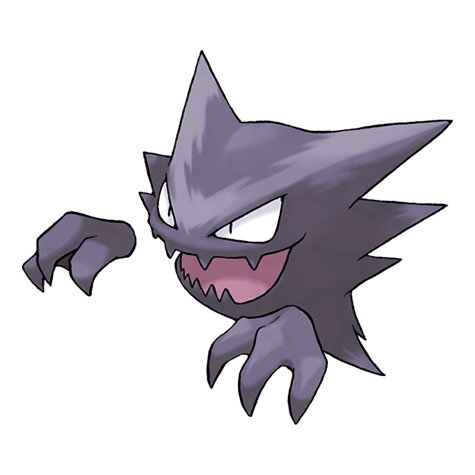 Official Haunter artwork - cute Haunter Pokémon card collector guide