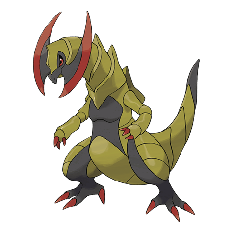 Official Haxorus artwork - cute Haxorus Pokémon card collector guide
