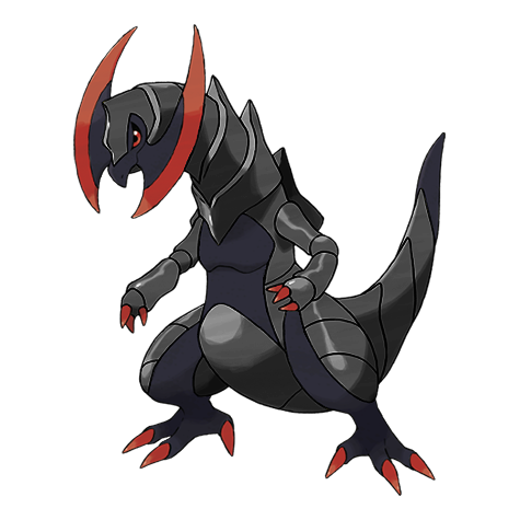 Haxorus Shiny palette