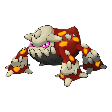 Heatran Shiny palette