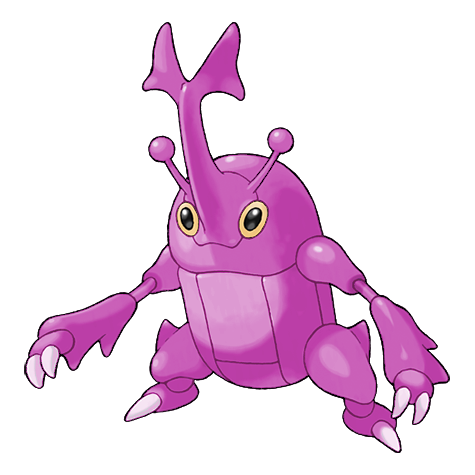 Heracross Shiny palette