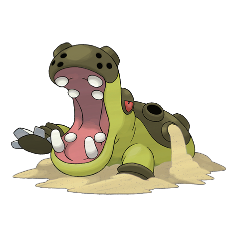 Hippowdon Shiny palette