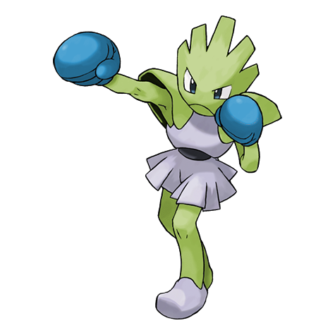 Hitmonchan Shiny palette