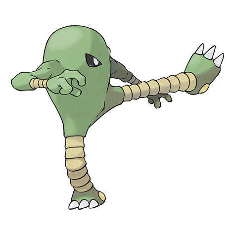 Hitmonlee Shiny palette