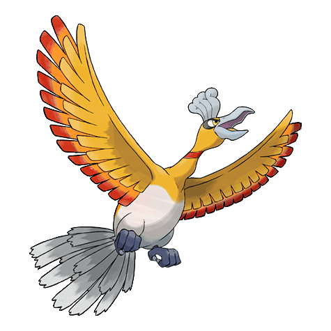 Ho Oh Shiny palette