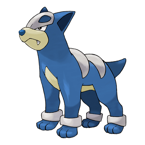 Houndour Shiny palette