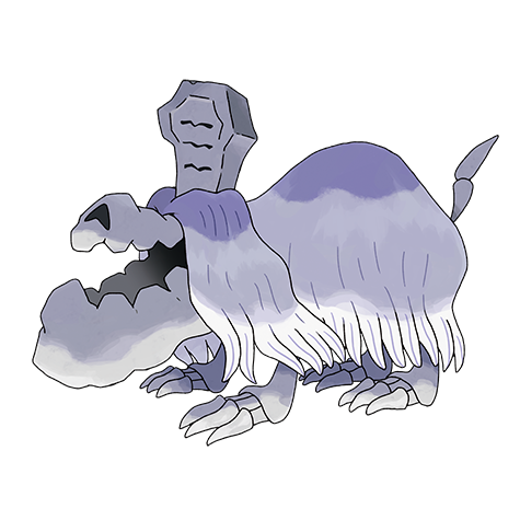 Official Houndstone artwork - cute Houndstone Pokémon card collector guide