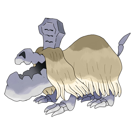 Houndstone Shiny palette