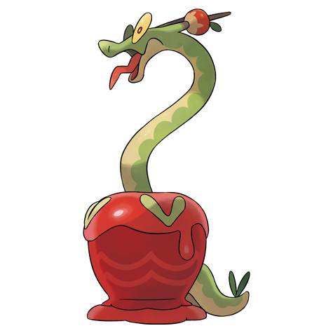 Official Hydrapple artwork - cute Hydrapple Pokémon card collector guide