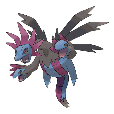 Official Hydreigon artwork - cute Hydreigon Pokémon card collector guide