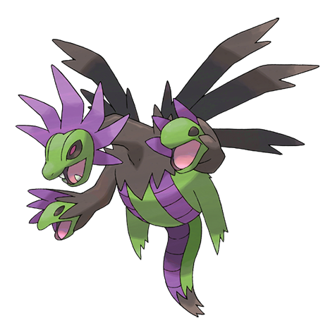 Hydreigon Shiny palette