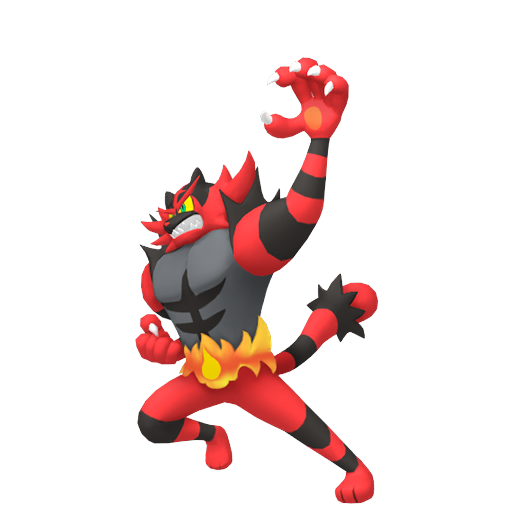 Incineroar HOME render