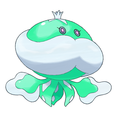 Jellicent Shiny palette
