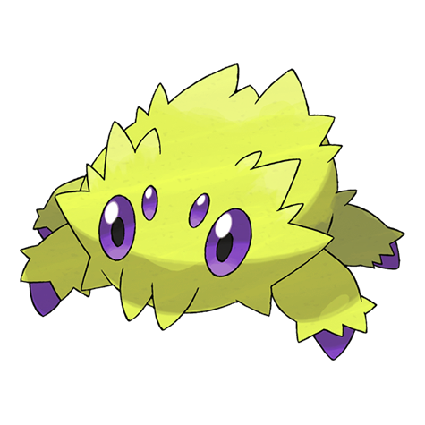 Joltik Shiny palette