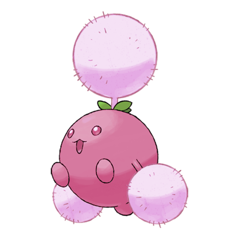 Jumpluff Shiny palette