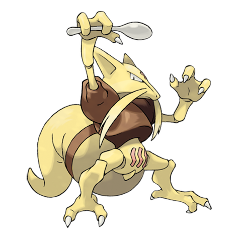 Kadabra Shiny palette