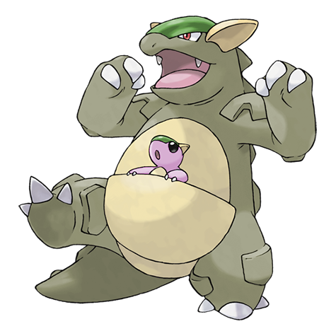 Kangaskhan Shiny palette