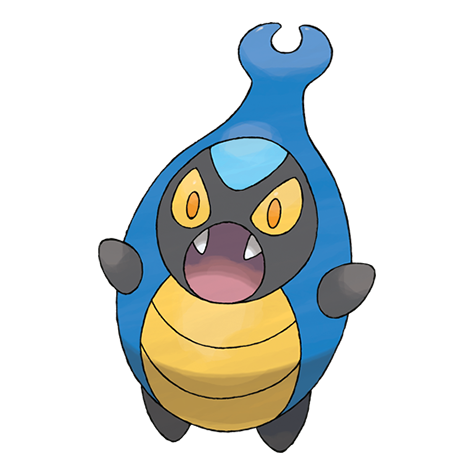 Official Karrablast artwork - cute Karrablast Pokémon card collector guide