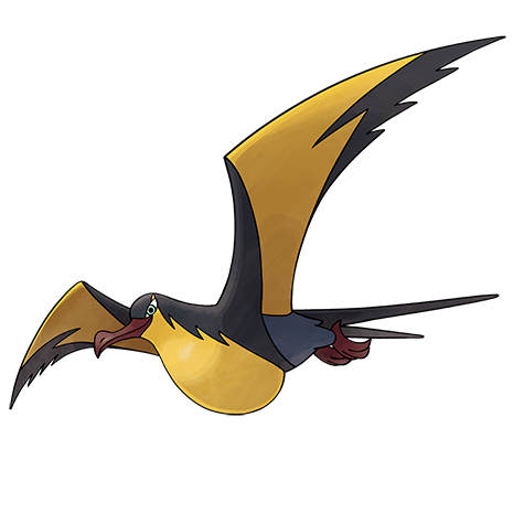 Official Kilowattrel artwork - cute Kilowattrel Pokémon card collector guide