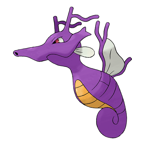 Kingdra Shiny palette