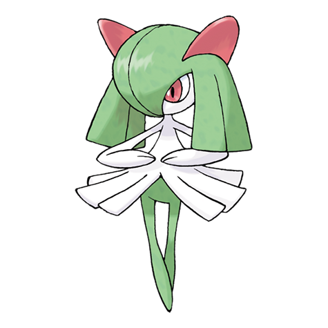 Official Kirlia artwork - cute Kirlia Pokémon card collector guide