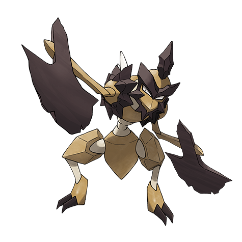 Official Kleavor artwork - cute Kleavor Pokémon card collector guide