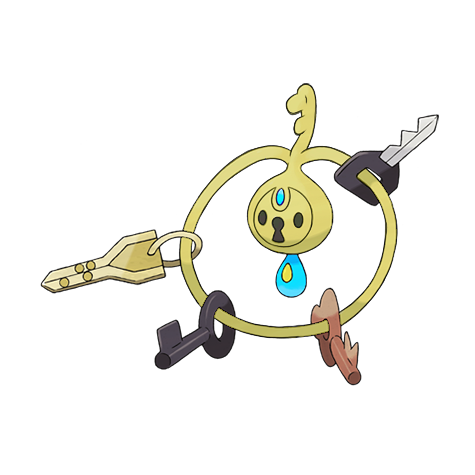 Klefki Shiny palette